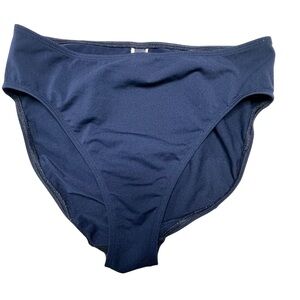 Nautica Women's Navy Blue Swimsuit Bottom Size 16